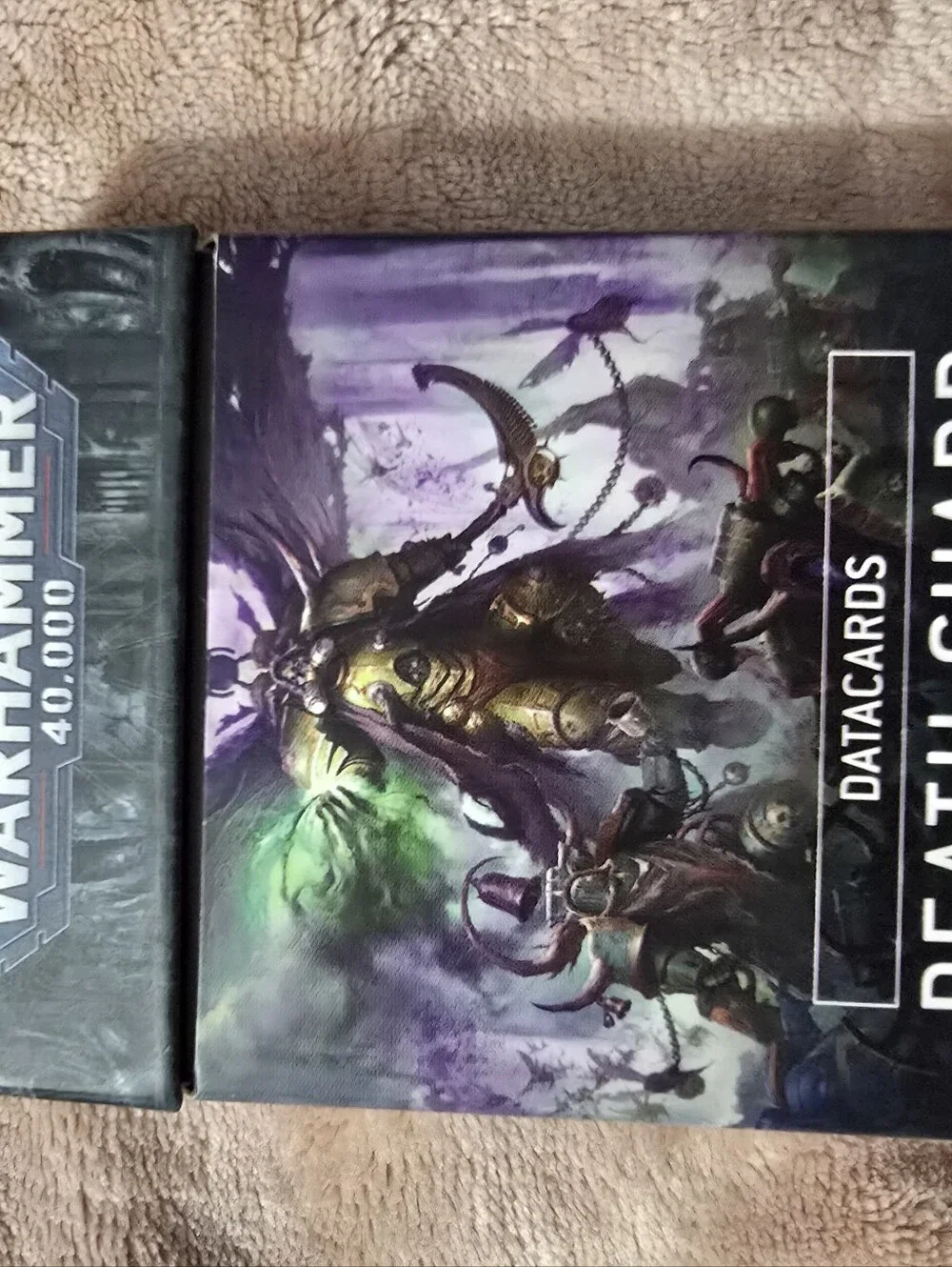 Warhammer 40K Datacards  3 Sets Tyranids And Death Guards Packs